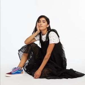 Sister Jane Midi Dress in Black - US Size 10 / L